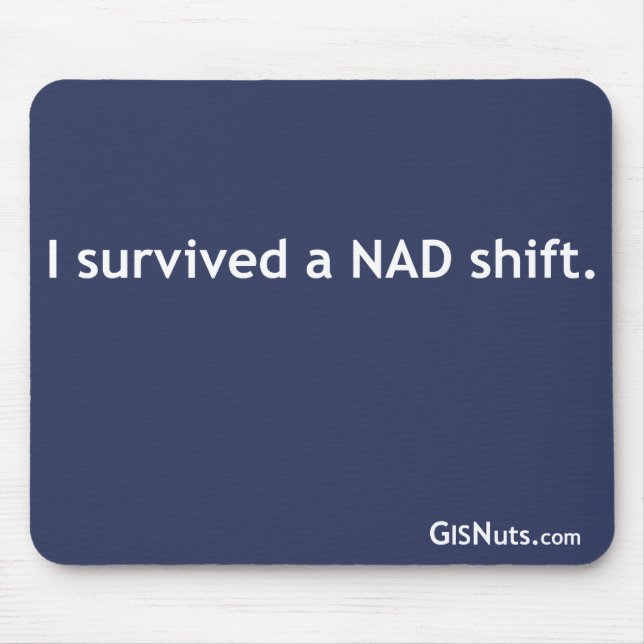 NAD skiftar Mousepad Musmatta (Framsidan)