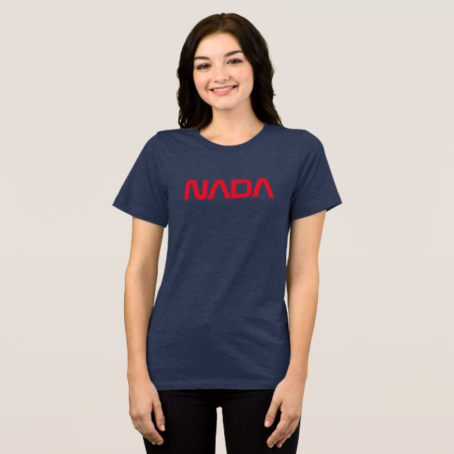 NADA Neurodiversity ADHD Autism Self-Care T Shirt (Framsida Full)