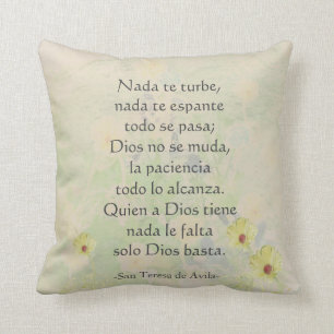 ’Nada te turbe’ St.Teresa de Avila (spanska)&E Kudde