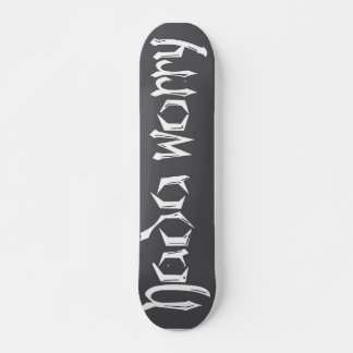 Nada Worry Deck Skateboard Bräda 19,5 Cm