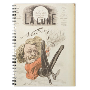 Nadar (publicerar 1820-1910) titelsida av "La Anteckningsbok