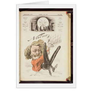 Nadar (publicerar 1820-1910) titelsida av "La Hälsningskort