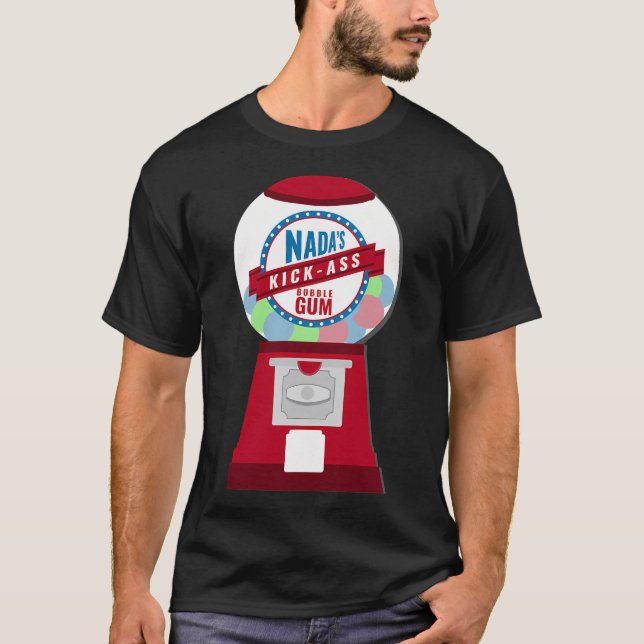 Nadas Kick-Ass Bubblegum T Shirt (Framsida)