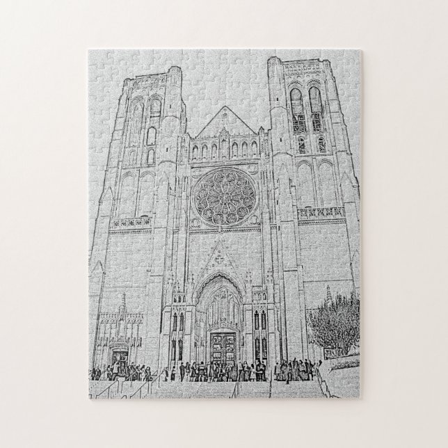 Nåddomkyrka Pussel (Vertikal)