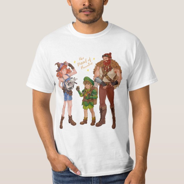 " Naddpod fanart D&d dungeons and drakons" T Shirt (Framsida)
