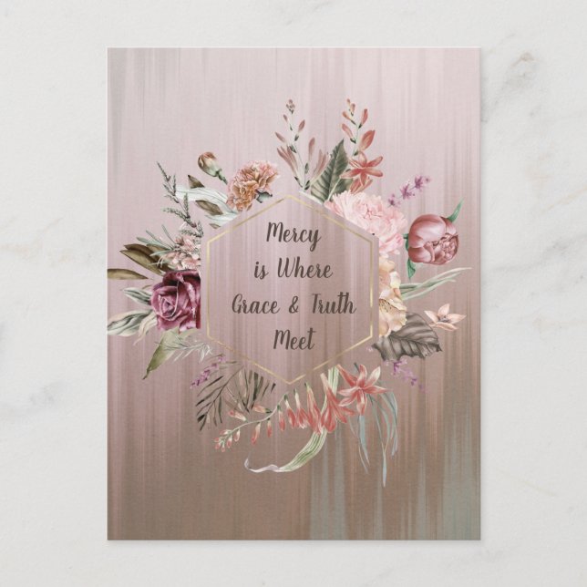 Nåden är där grace & sanning möts Postkort Vykort (Framsida)