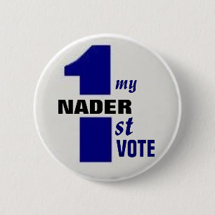 Nader röstar först knäppas knapp
