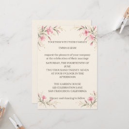 Nadeshiko Wedding Invitation Inbjudningar