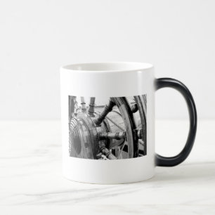 Nådhopperen sänder den maritima kaffemuggen magisk mugg