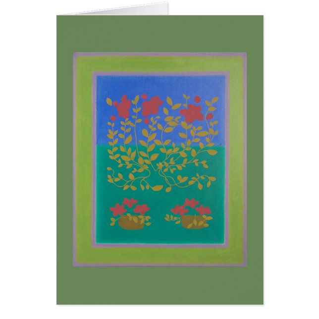 "Nadia ", Hälsningskort (Framsidan)