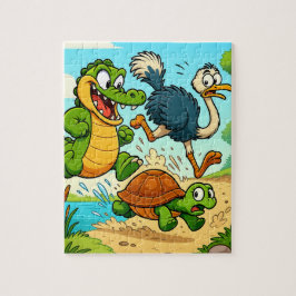 Nae Nae & Lulu Adventures Book Page Puzzle Pussel