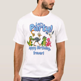 Nae Nae & Lulu-Äventyr Födelsedags Pappa T-shirt
