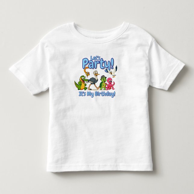 Nae Nae & Lulu Födelsedags T-shirt för barn (Framsida)