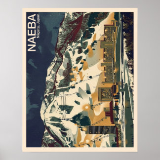 Naeba Niigata, Japan 1 - Art Print ポスター Poster