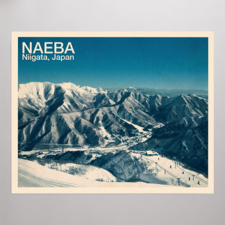 Naeba Niigata, Japan 2 - Art Print ポスター Poster