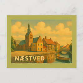 Næstved Danmarks Kyrka Vykort