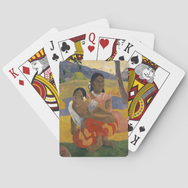 Nafea Faa Ipoipo? (när gifter du dig med mig?) Casinokort (Baksidan)