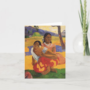 "Nafea Faa Ipoipo" - Paul Gauguin Kort