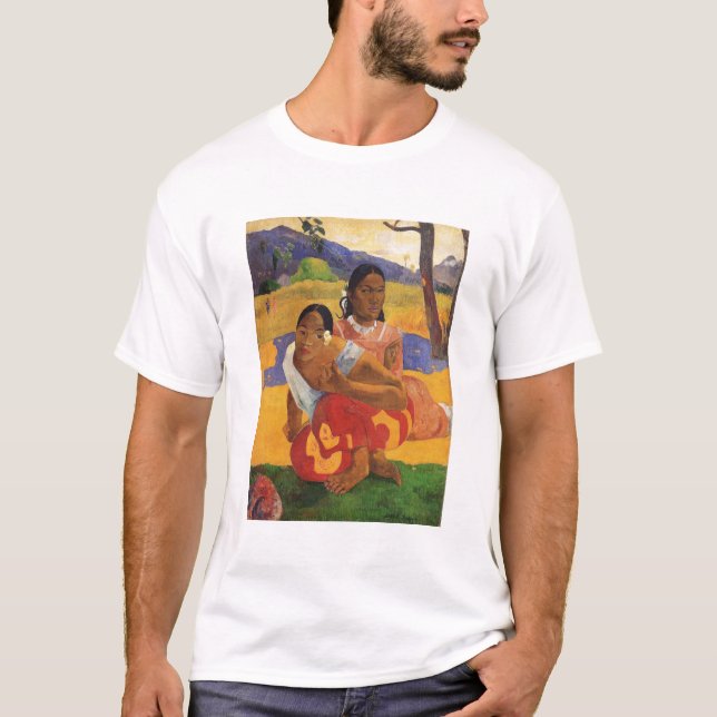 "Nafea Faa Ipoipo" - Paul Gauguin Tee (Framsida)