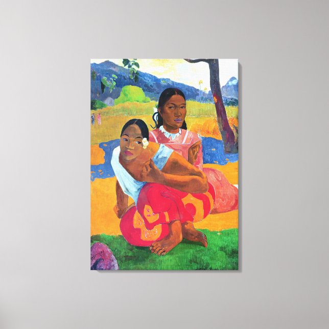 Nafea Faaipoipo , 1892 Canvastryck (Framsida)