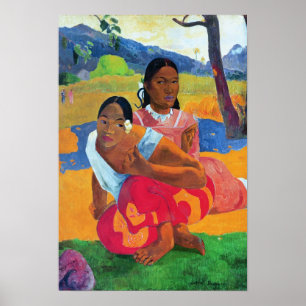 Nafea Faaipoipo, 1892 Poster