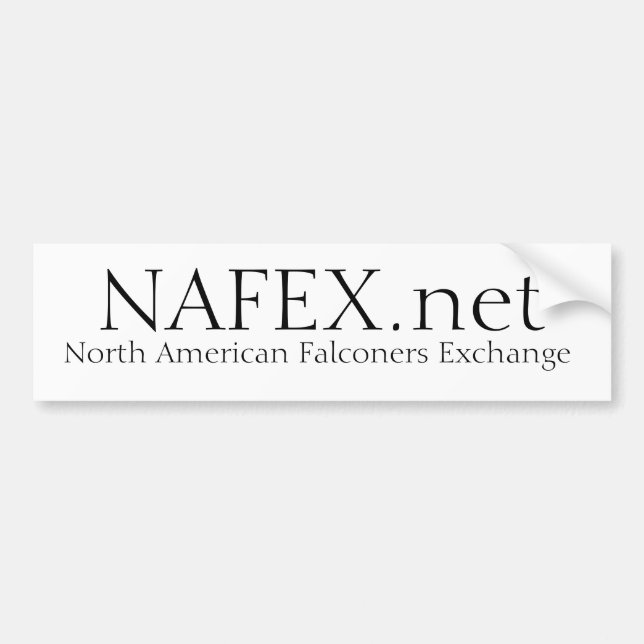 NAFEX.net forabildekal Bildekal (Framsidan)