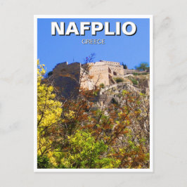 Nafplio Greece Travel Vykort