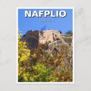 Nafplio Greece Travel Vykort