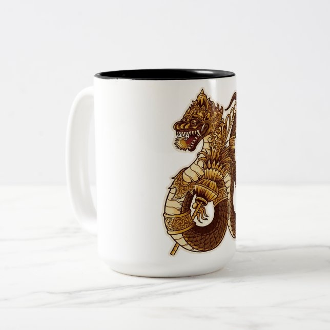 Naga Besukih Två-Tonad Mugg (Framsida vänster)