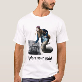 Naga Explorer World Travel Fantasy Art Shirt T Shirt