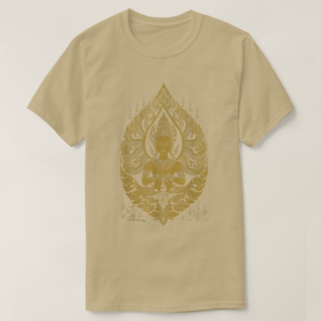 Naga Kung från Serpents Gud Hindu Talisman från In T Shirt (Design framsida)