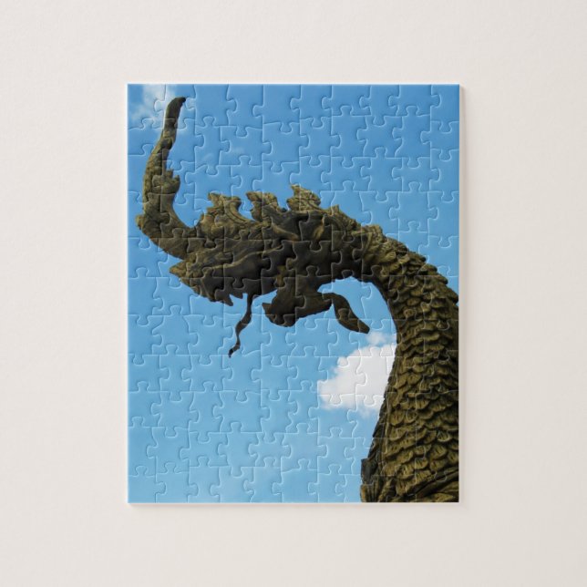 Naga.. Pha that Luang Stupa, Laos Pussel (Vertikal)