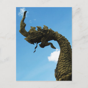 Naga.. Pha that Luang Stupa, Laos Vykort