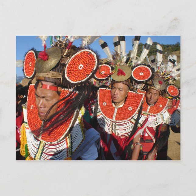 Naga Warriors Vykort (Framsida)