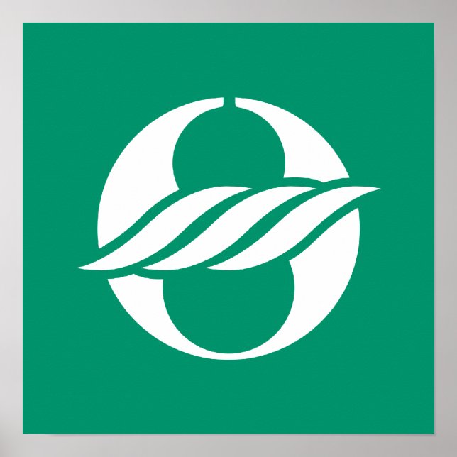 Nagahama, Shiga, Japan Poster (Framsidan)