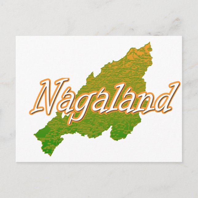 Nagaland Vykort (Framsida)