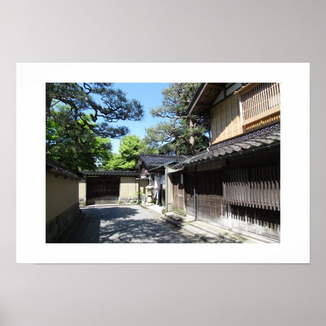 Nagamachi Samurai District: Kanazawa, Japan Poster (Framsidan)