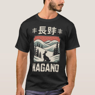 Nagano Japan Vinterscen T Shirt