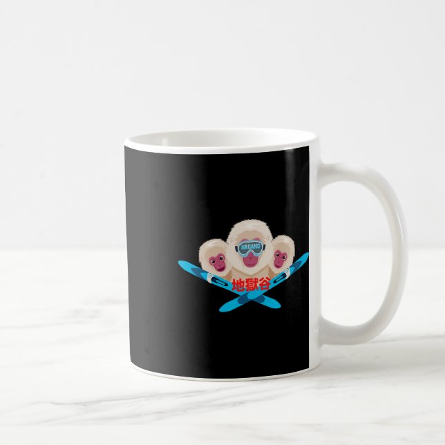 Nagano skidåkare  kaffemugg (Höger)