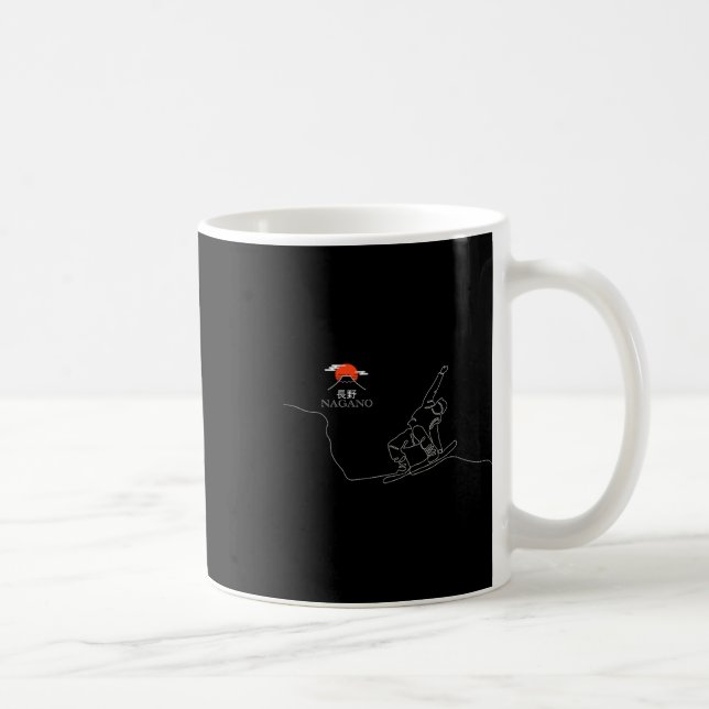 Nagano Snowboard Kaffemugg (Höger)