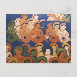 Nagas och Devas Buddhist Tibet 100-talet Vykort
