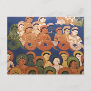Nagas och Devas Buddhist Tibet 100-talet Vykort