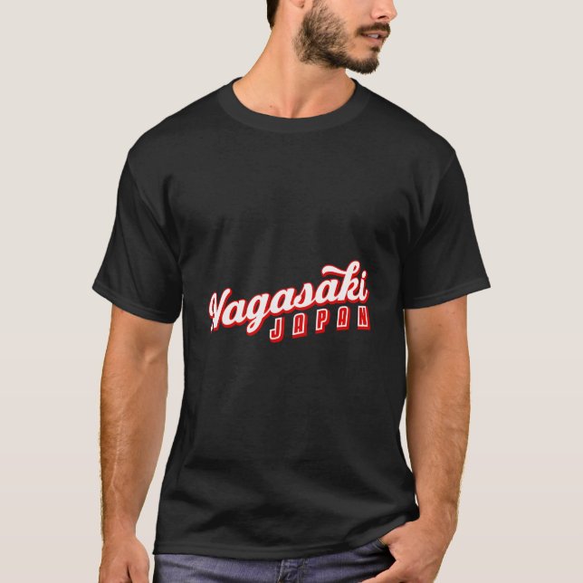 Nagasaki Japan T Shirt (Framsida)
