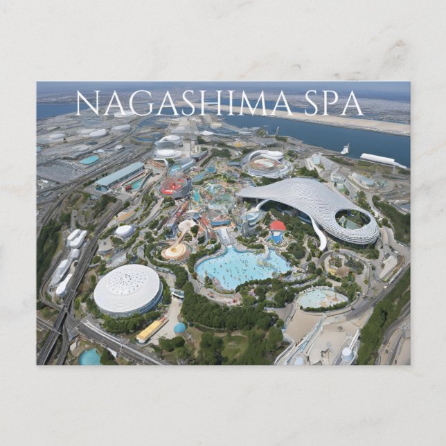 Nagashima Spa Land Vykort (Framsida)