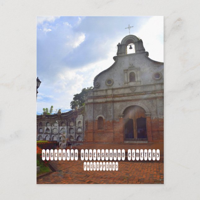 Nagcarlan Underground Cemetery-vykort Vykort (Framsida)