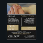 Nagel Care Porträtt, Podiatry Clinic, Podiatrist Flygblad<br><div class="desc">Nagel Care Porträtt,  Podiatry Clinic,  Podiatrist Advertising Flyer från Affärskortet Store.</div>