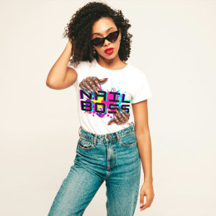 ’Nagel Chef’ Bold Beauty Tech T Shirt
