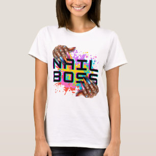 ’Nagel Chef’ Bold Beauty Tech T Shirt