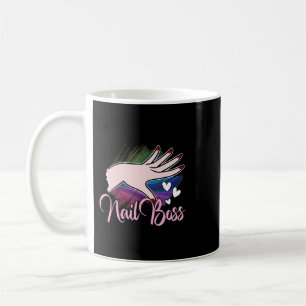 Nagel Chef Manicurist Gift Nagel Tech Artist Techn Kaffemugg