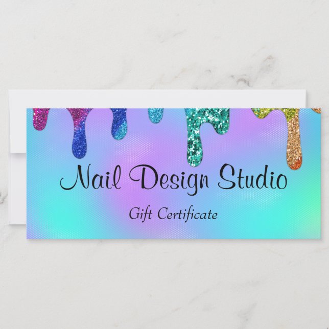 Nagel Design Studio Gift-certifikat (Framsida)